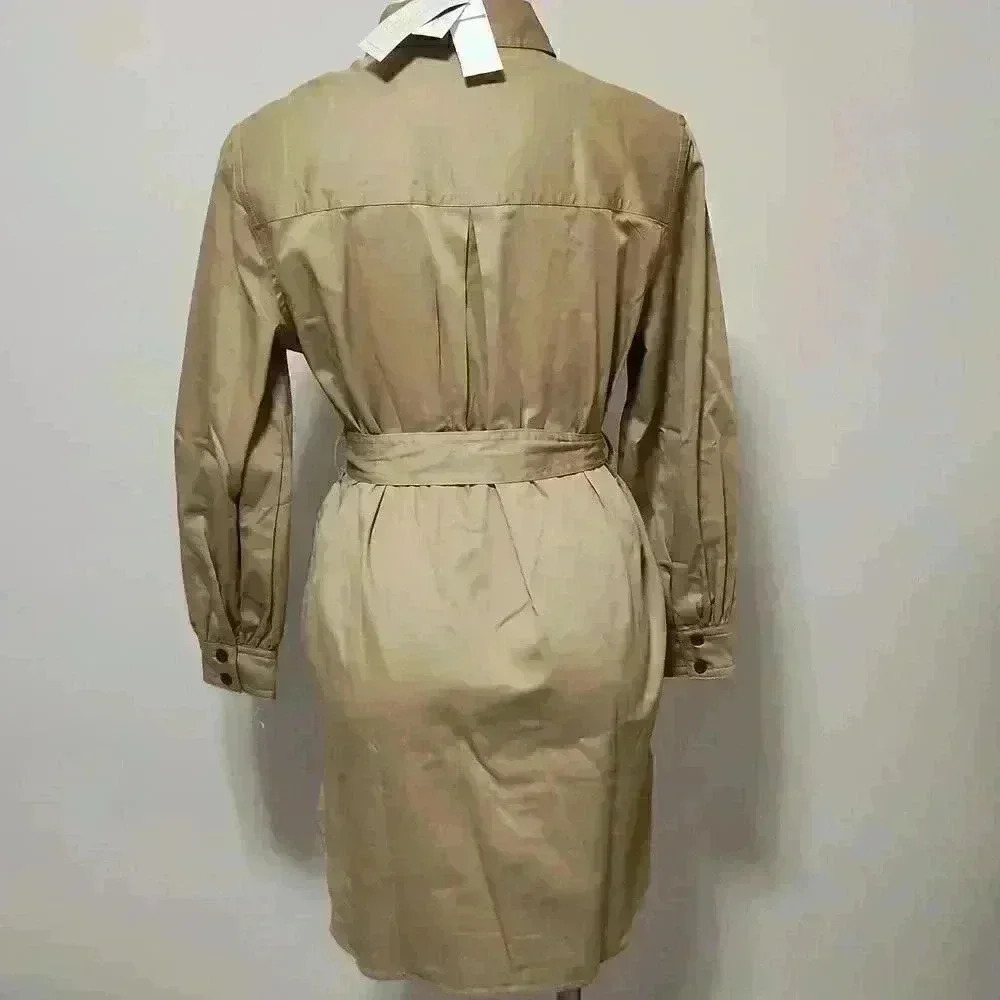 Banana Republic Twill Mini Shirtdress - Picture 7 of 8